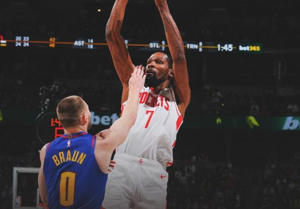 开云在线开户-铁麻了，火箭全队三分34投仅4中&amp;amp;客场惨败掘金36分